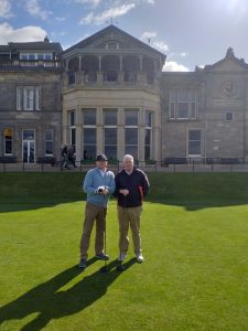 JJ & Fergus in St Andrews